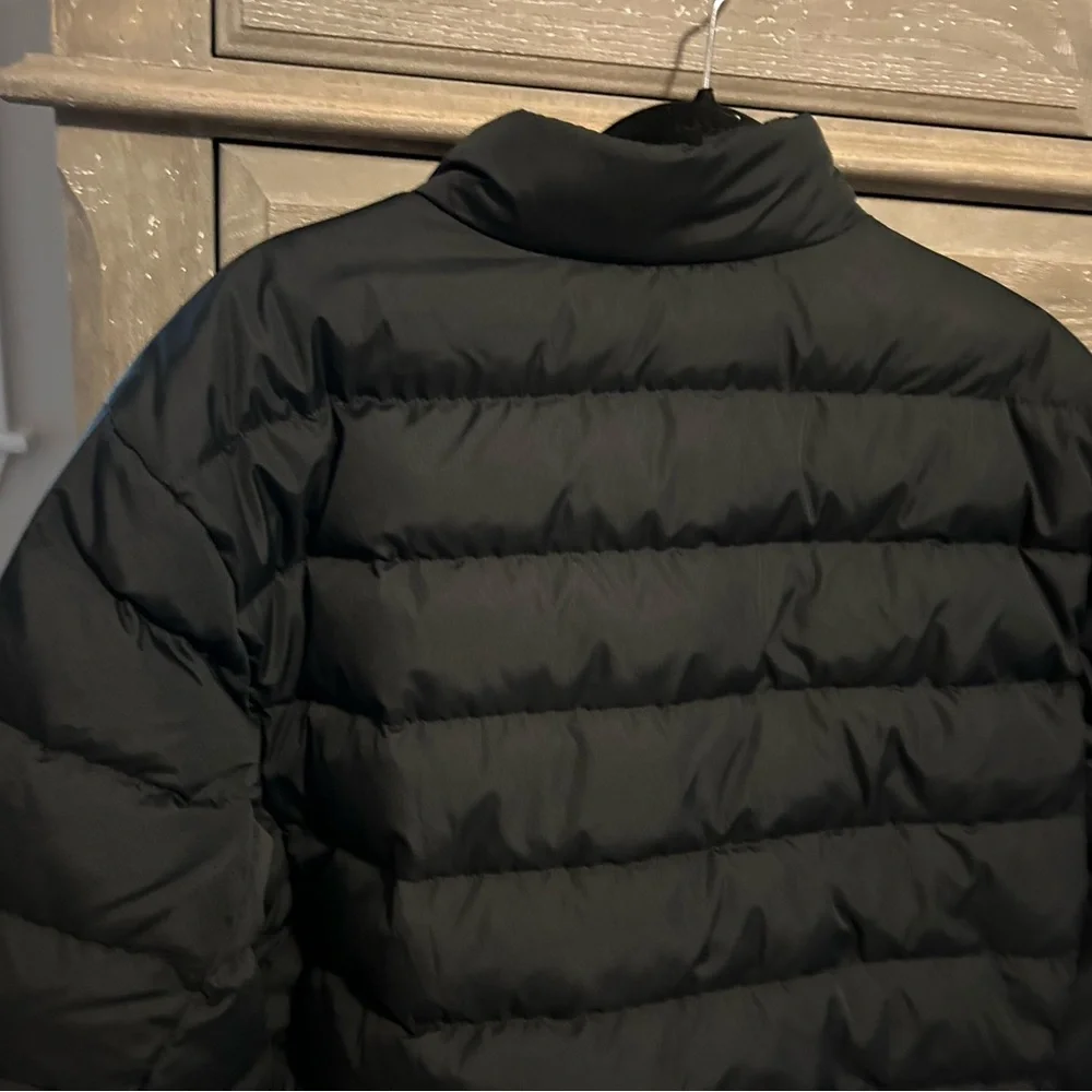 Lands' End Men's Black Puffer Jacket - Picture 4 of 4